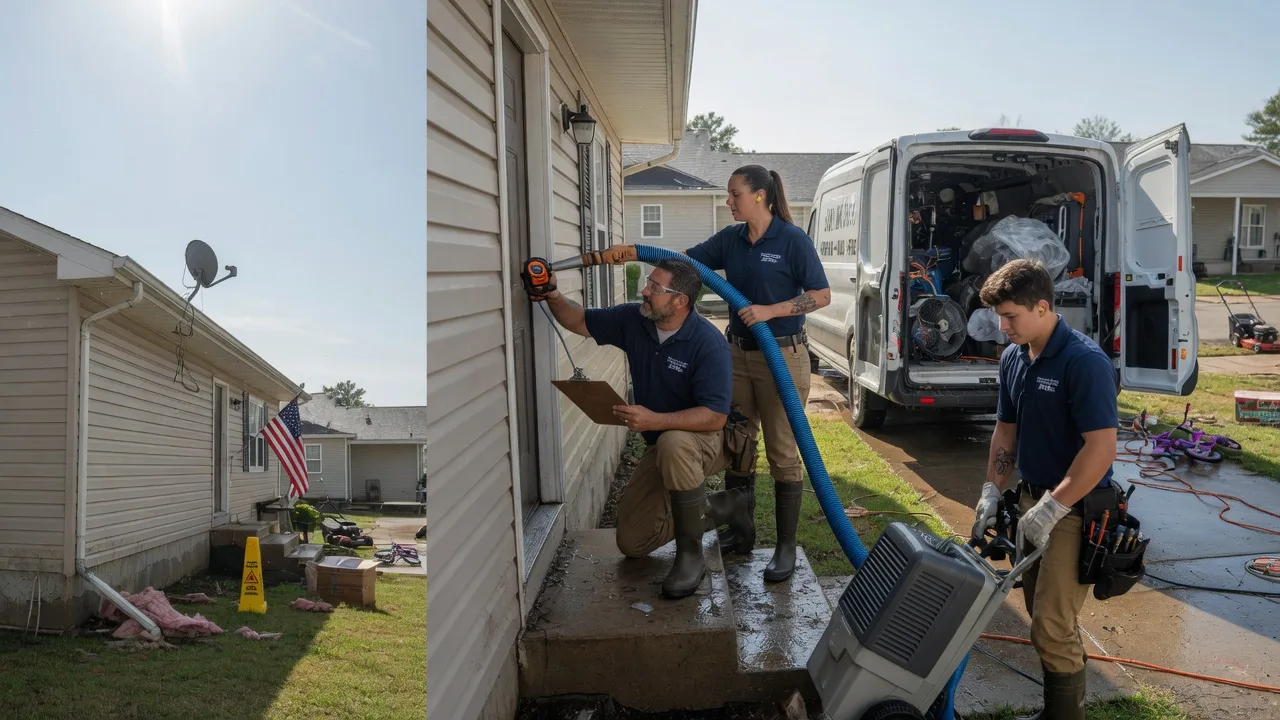 Ceiling Water Damage Restoration in Wann, OK near me